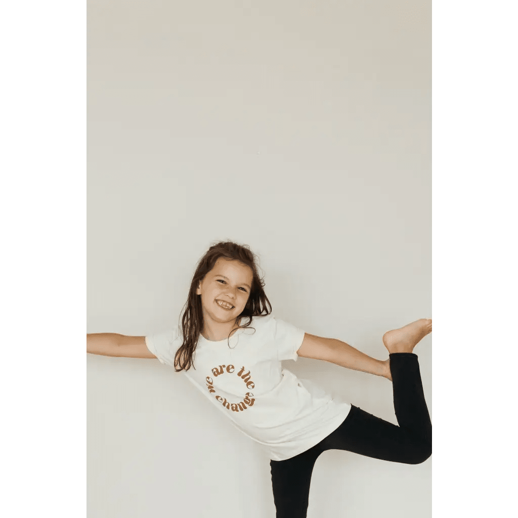 We are the Change Kids Graphic Tee by Polished Prints