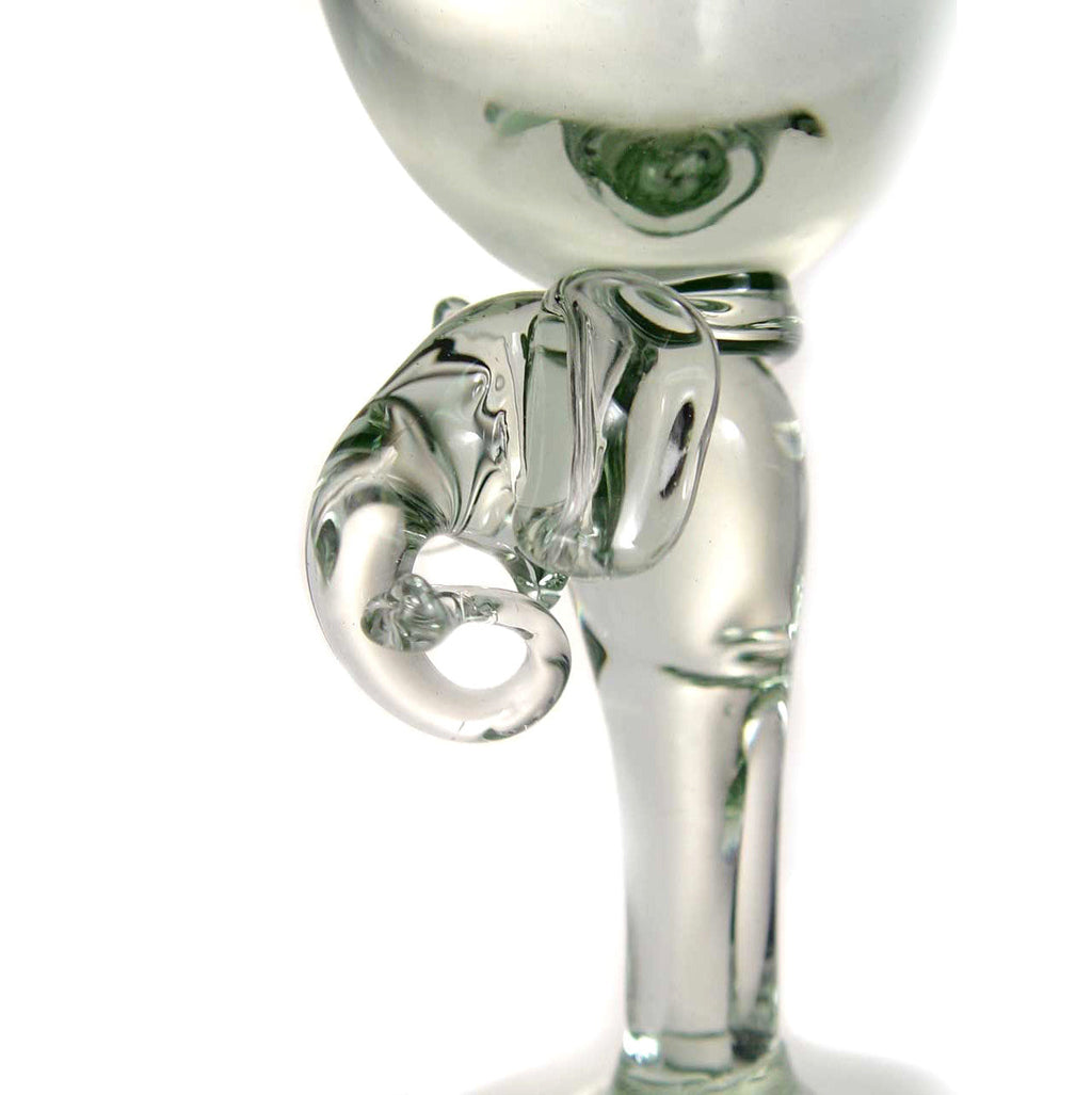 Wine Glass with Animal Stem