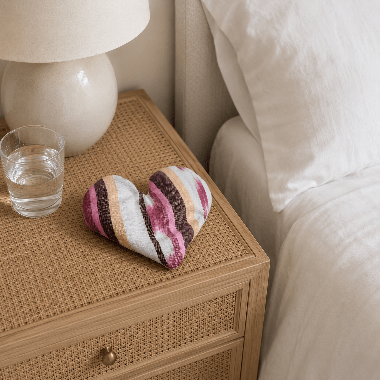Weighted Comfort Heart Eye Bag Home La Vie Bien Weighted Comfort Heart Eye Bag