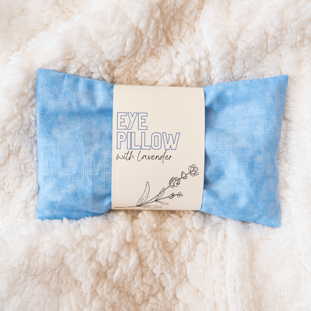 Weighted Eye Pillow Classics - Sky Eye Pillows La Vie Bien Weighted Eye Pillow Classics - Sky