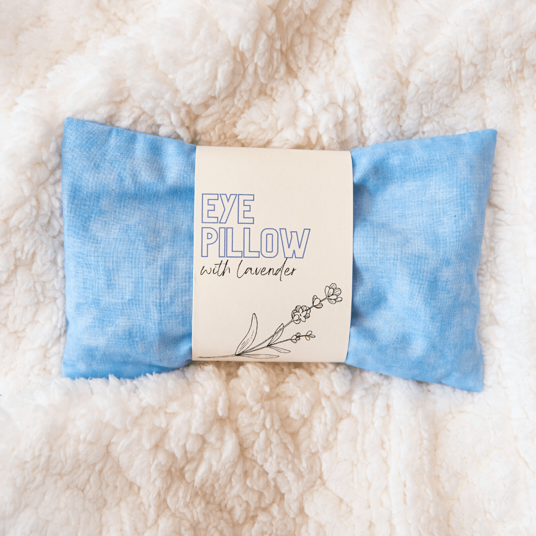 Weighted Eye Pillow Classics - Sky Eye Pillows La Vie Bien Weighted Eye Pillow Classics - Sky