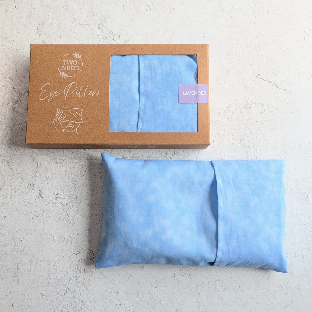 Weighted Eye Pillow Classics - Sky Eye Pillows La Vie Bien Weighted Eye Pillow Classics - Sky