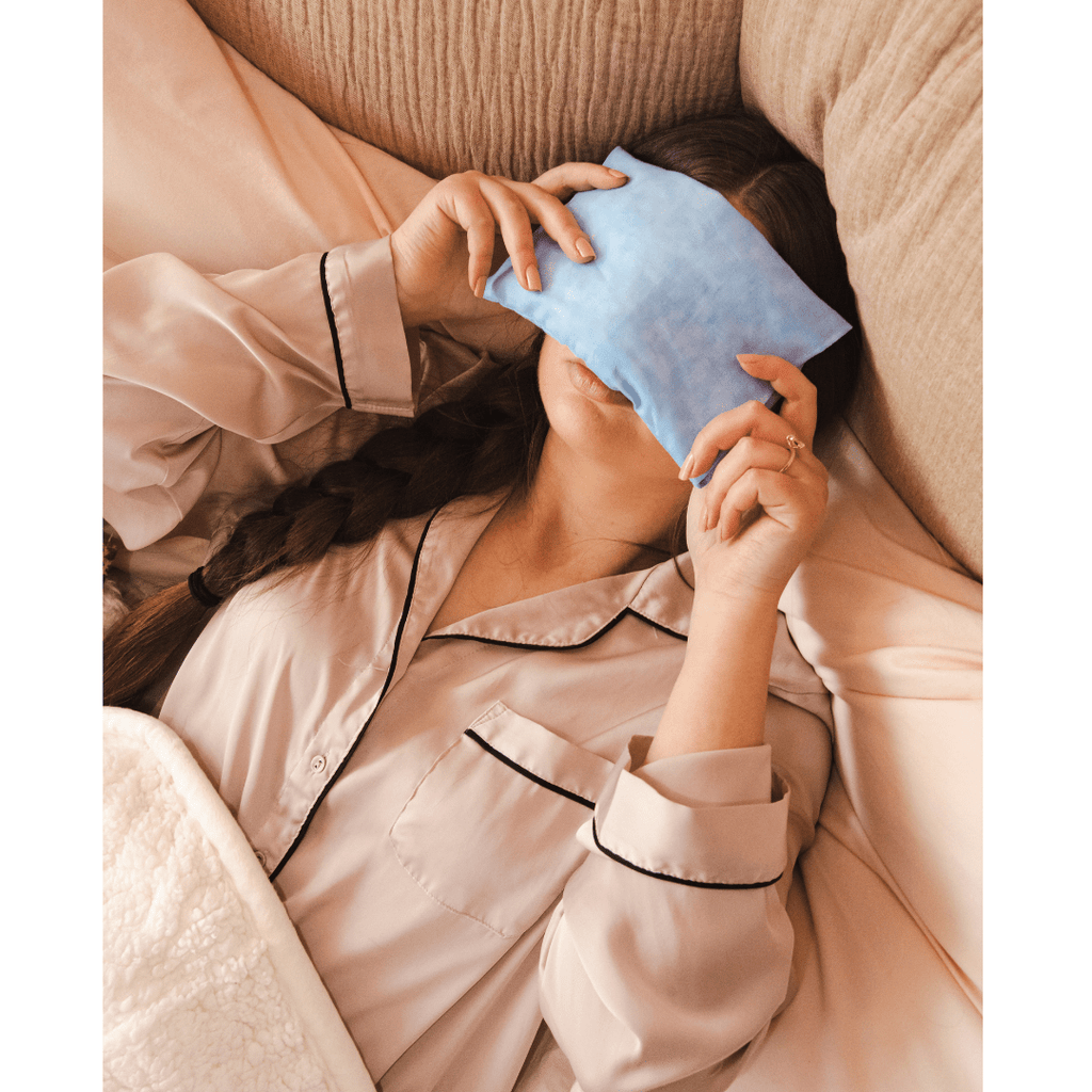 Weighted Eye Pillow Classics - Sky Eye Pillows La Vie Bien Weighted Eye Pillow Classics - Sky