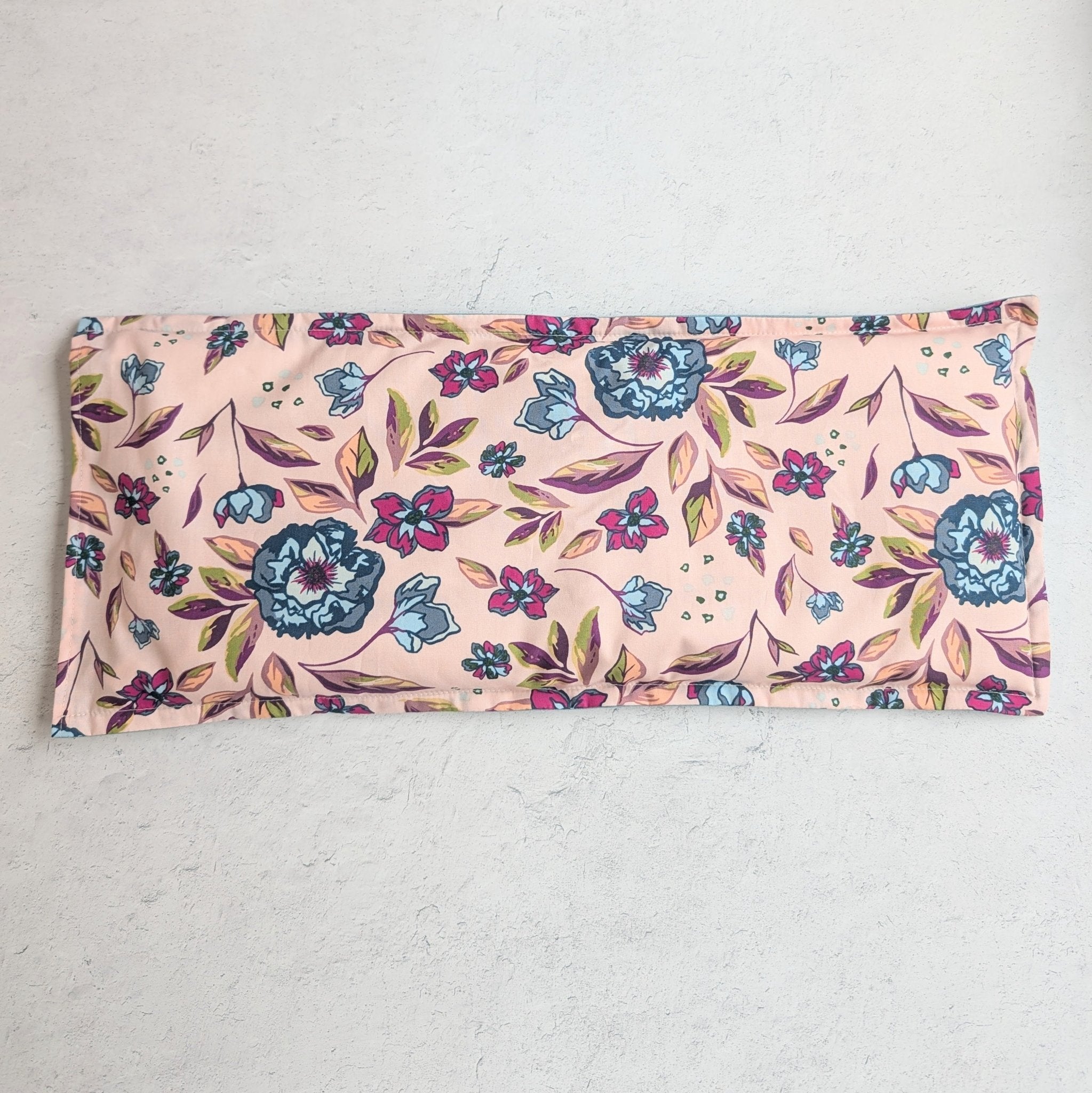 Weighted Heating Pad Cotton/Flannel - Blush Botanical La Vie Bien Weighted Heating Pad Cotton/Flannel - Blush Botanical