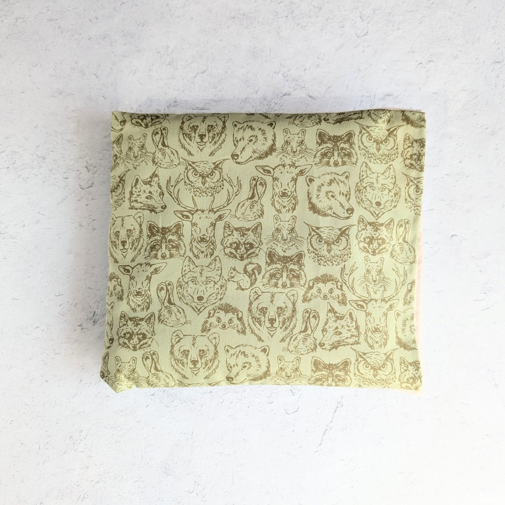Weighted Heating Pad Cotton/Flannel - Wildlife Buddies La Vie Bien Weighted Heating Pad Cotton/Flannel - Wildlife Buddies