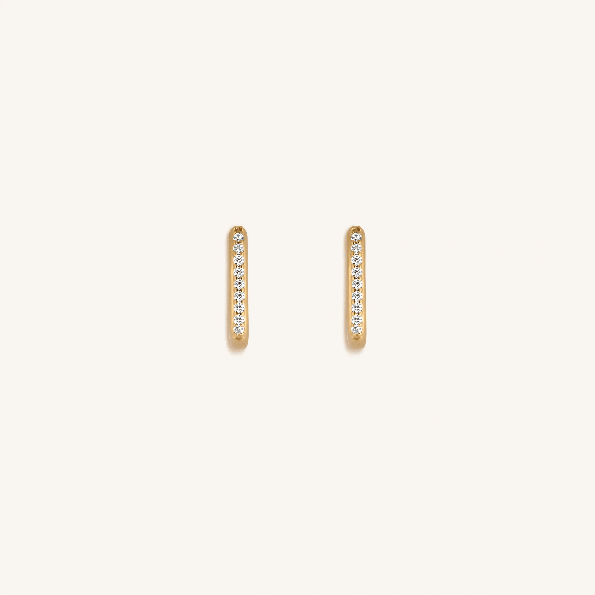 Welcomed Transformation Gold Hoop Earrings