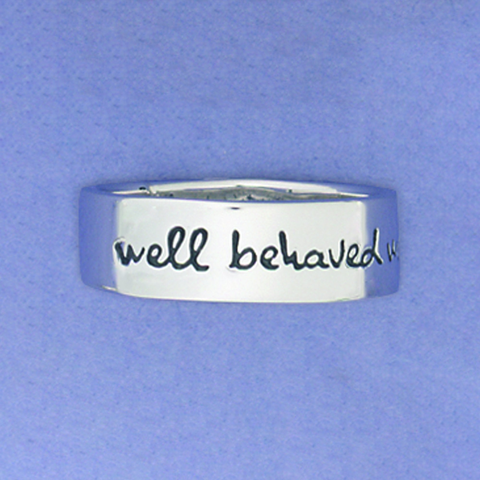 Well Behaved Women Sterling Ring Rings - Fine La Vie Bien Well Behaved Women Sterling Ring