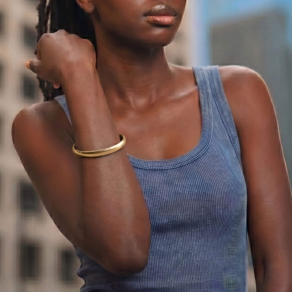 Wema Open Cuff Bracelet Bracelets La Vie Bien Wema Open Cuff Bracelet