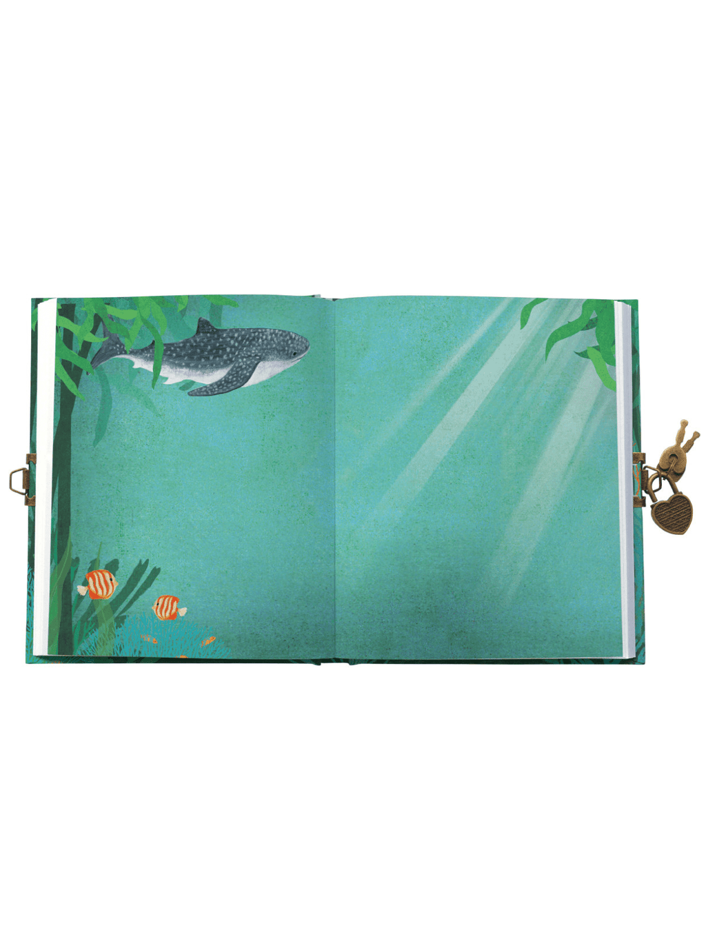 Whale Song Lockable Notebook Diary