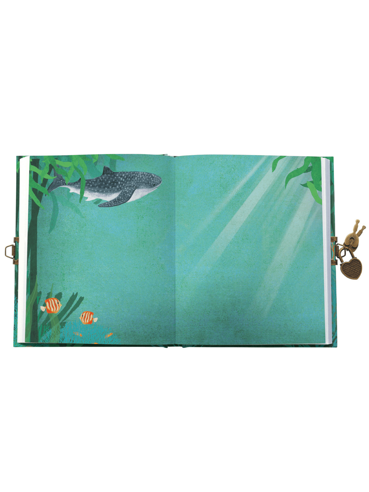 Whale Song Lockable Notebook Diary