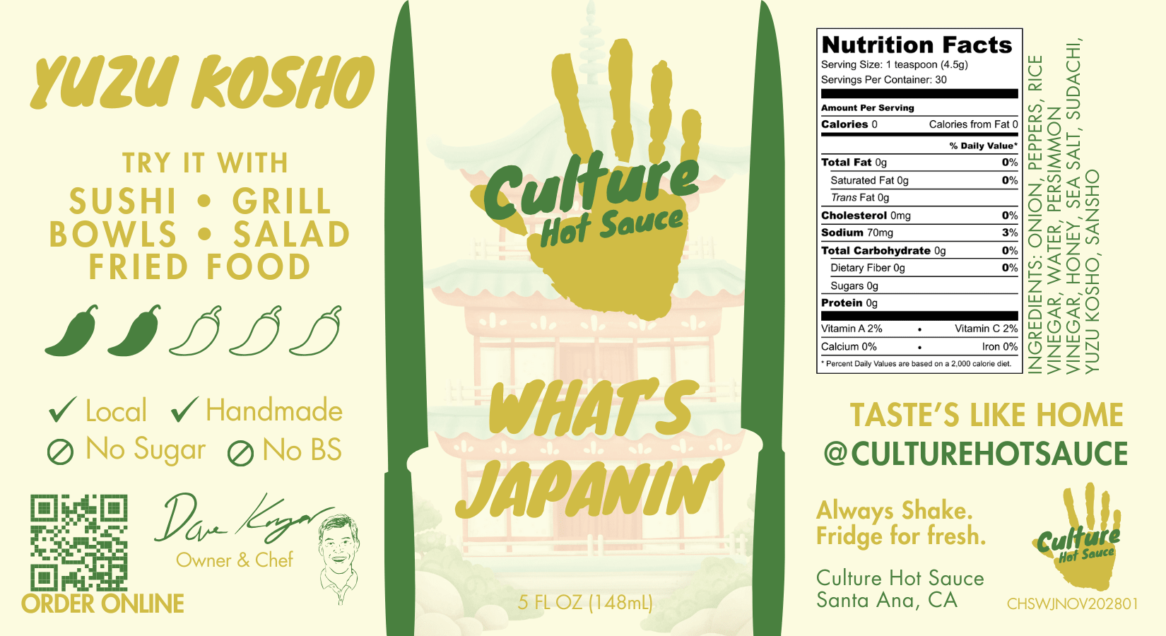 What's Japanin' Hot Sauce La Vie Bien What's Japanin'