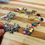 Whimsical Stitch Marker grab bag Notions and Tools La Vie Bien Whimsical Stitch Marker grab bag