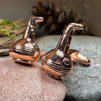 Whiskey Copper Still Cufflinks Cuff Links La Vie Bien Whiskey Copper Still Cufflinks
