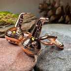 Whiskey Copper Still Cufflinks Cuff Links La Vie Bien Whiskey Copper Still Cufflinks