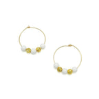 White as Snow earrings by Alegria Accessories Inc