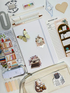 White Bookish Bundle — A5 Notebook Bookish Bundle La Vie Bien White Bookish Bundle — A5 Notebook