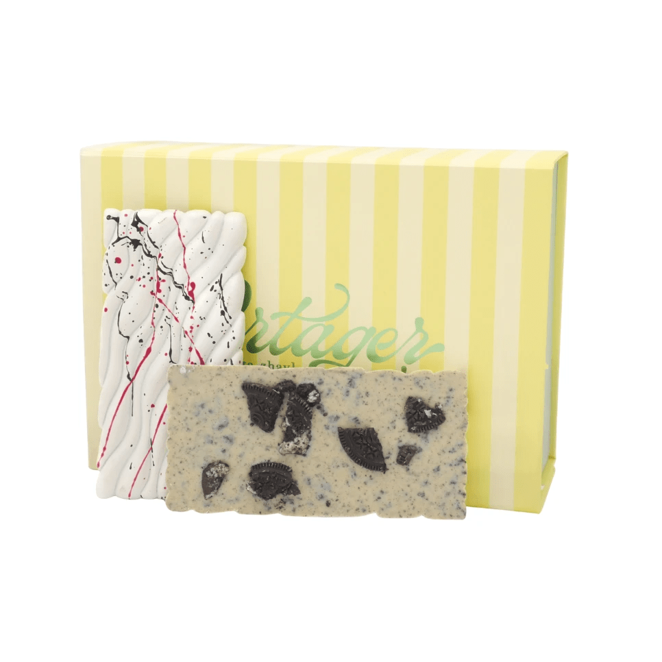 White Chocolate Cookie Crunch Bar by Partager