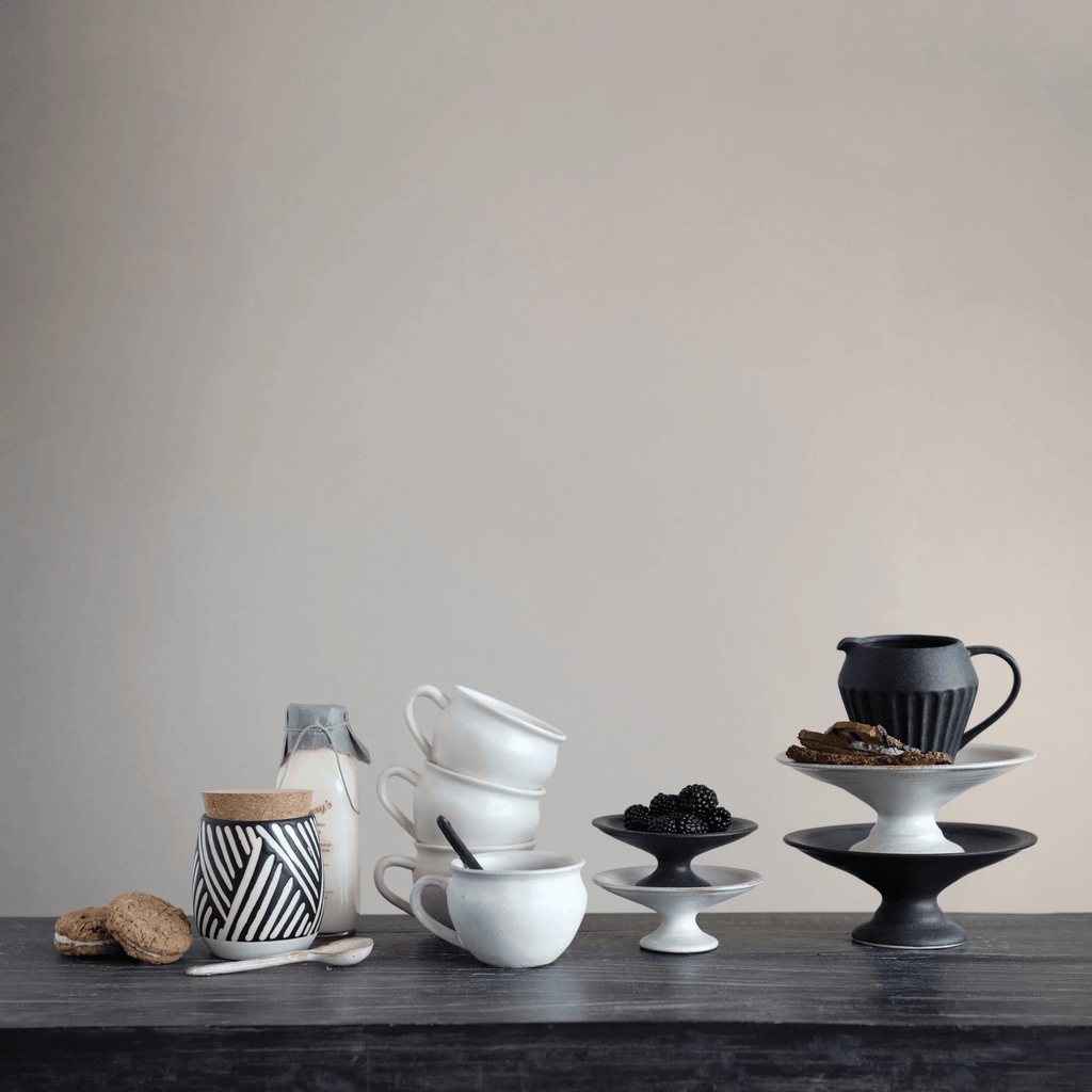 White Glazed Stoneware Mug by White Cliff Studio