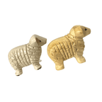 White Musical Whistle Sheep Instrument by Music Frog Co