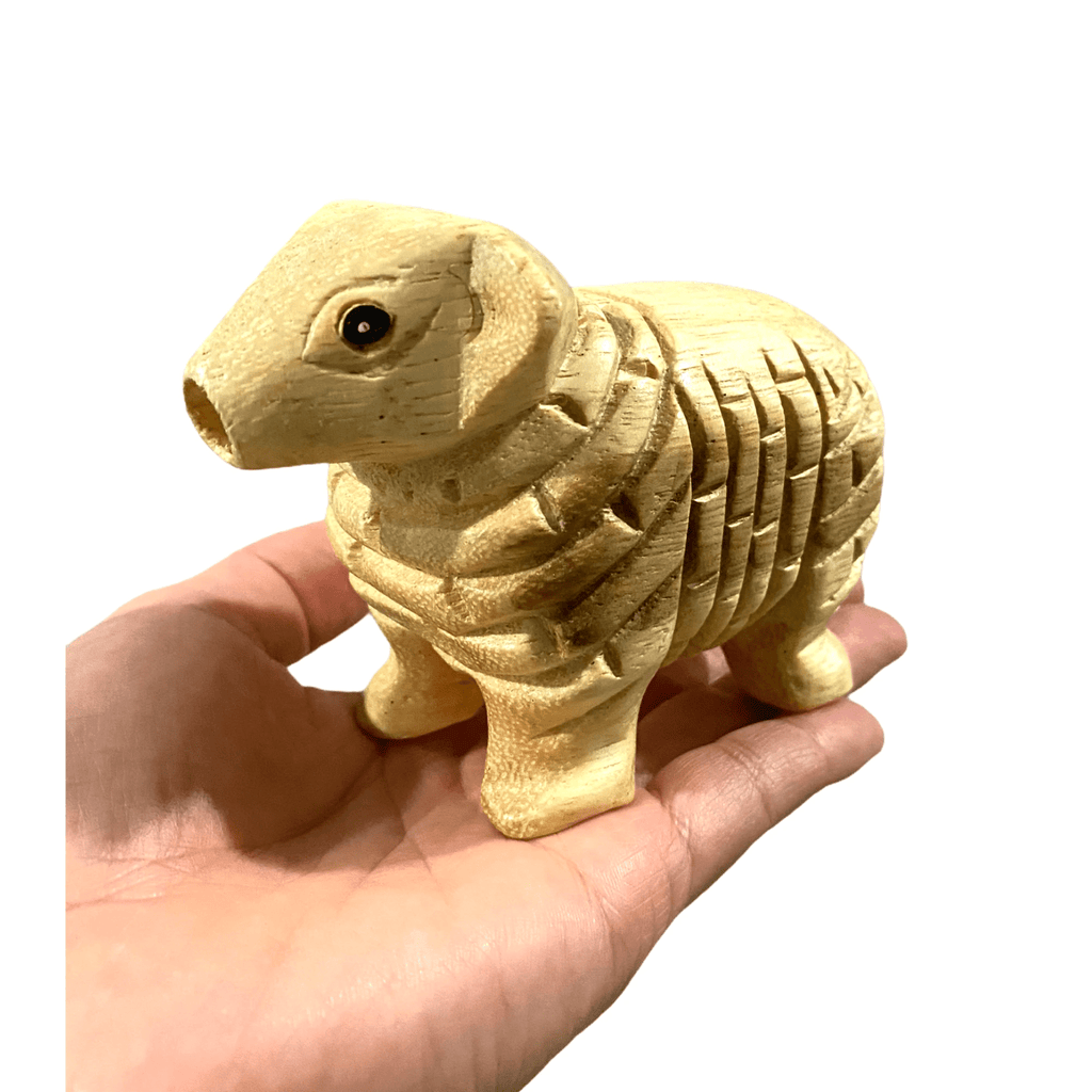 White Musical Whistle Sheep Instrument by Music Frog Co