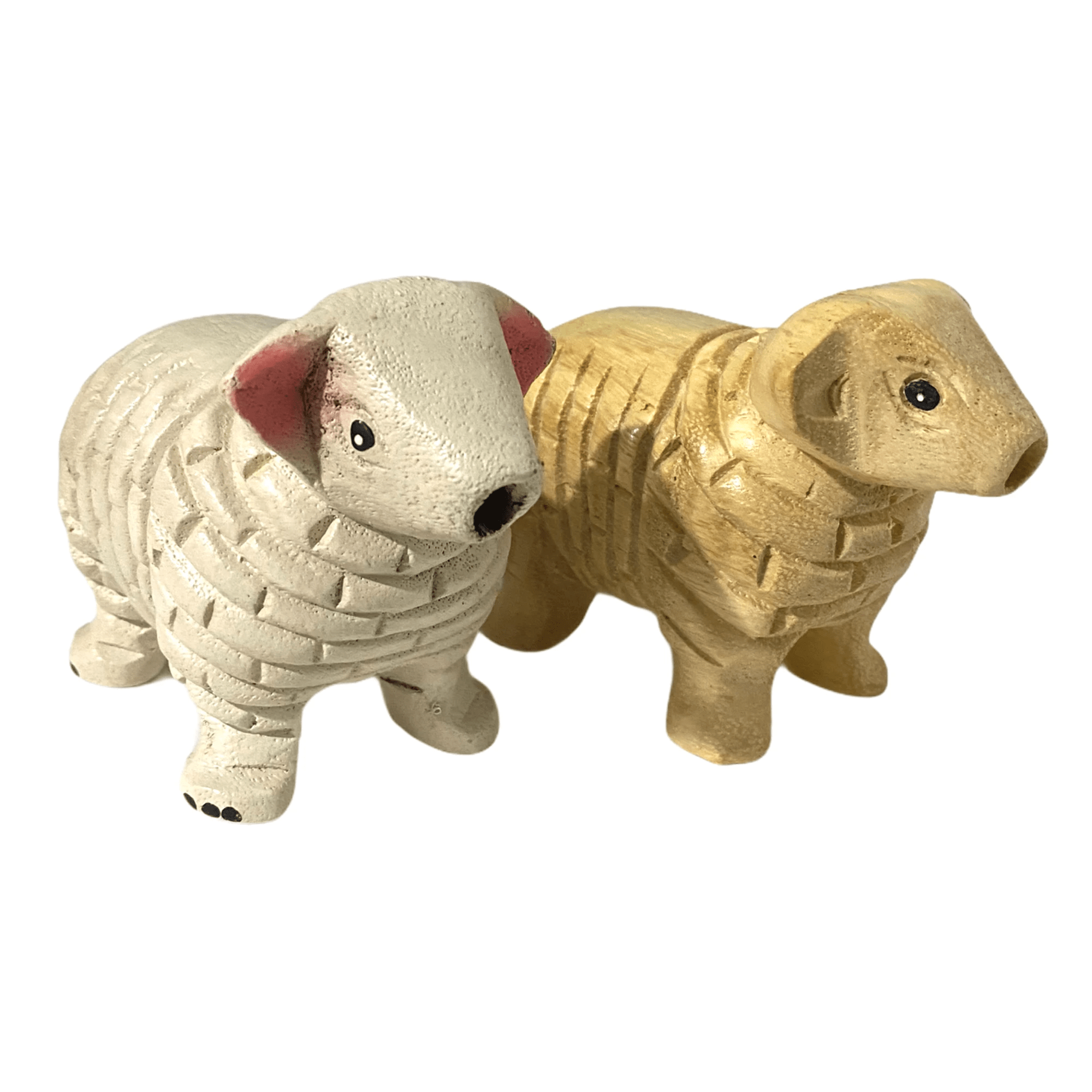 White Musical Whistle Sheep Instrument by Music Frog Co
