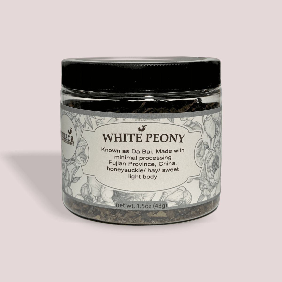 White Peony 2 oz. JAR Tea La Vie Bien White Peony 2 oz. JAR