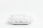 White Ruffle Baby Lounger Cover La Vie Bien White Ruffle Baby Lounger Cover