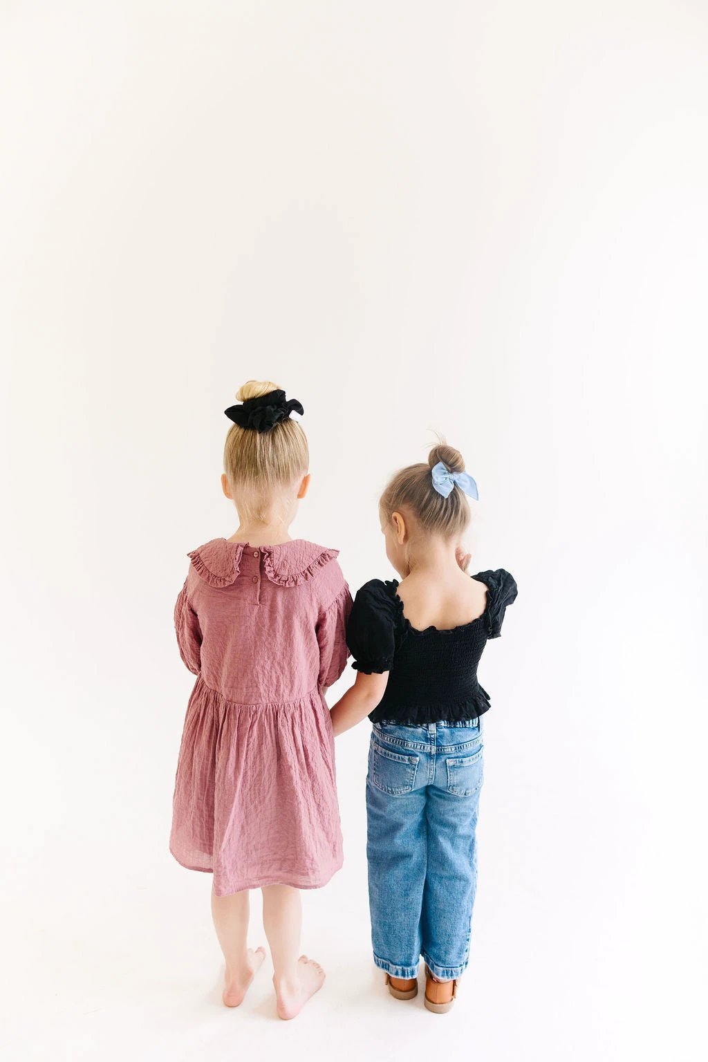 White Solid Oversized Scrunchy by Evie Pearl Handmade