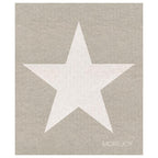 White Star Swedish Dishcloth | Grey and white Swedish Dishcloths La Vie Bien White Star Swedish Dishcloth | Grey and white