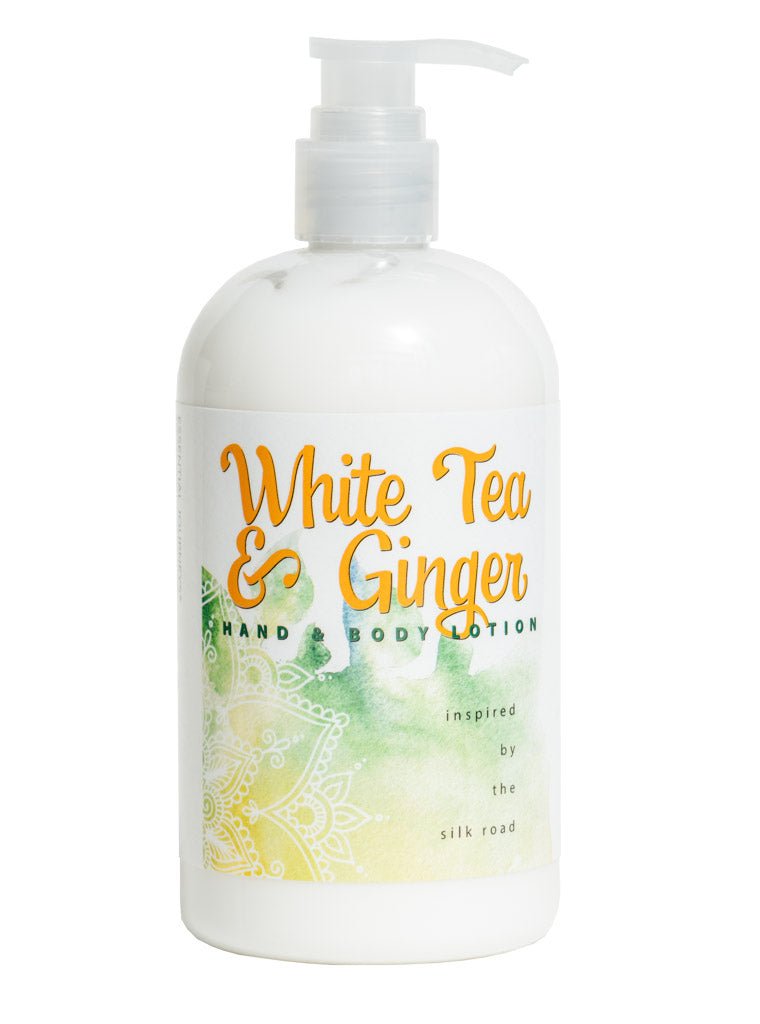 WHITE TEA & GINGER HAND & BODY LOTION 16 oz or 2 oz BUTTERS & SALVES La Vie Bien WHITE TEA & GINGER HAND & BODY LOTION 16 oz or 2 oz