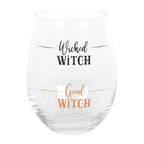 Wicked Witch Stemless Halloween Wine Glass La Vie Bien Wicked Witch Stemless Halloween Wine Glass