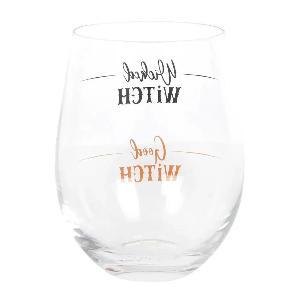 Wicked Witch Stemless Halloween Wine Glass La Vie Bien Wicked Witch Stemless Halloween Wine Glass