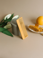 Wide Tooth Comb - Apricot by NAT + NOOR
