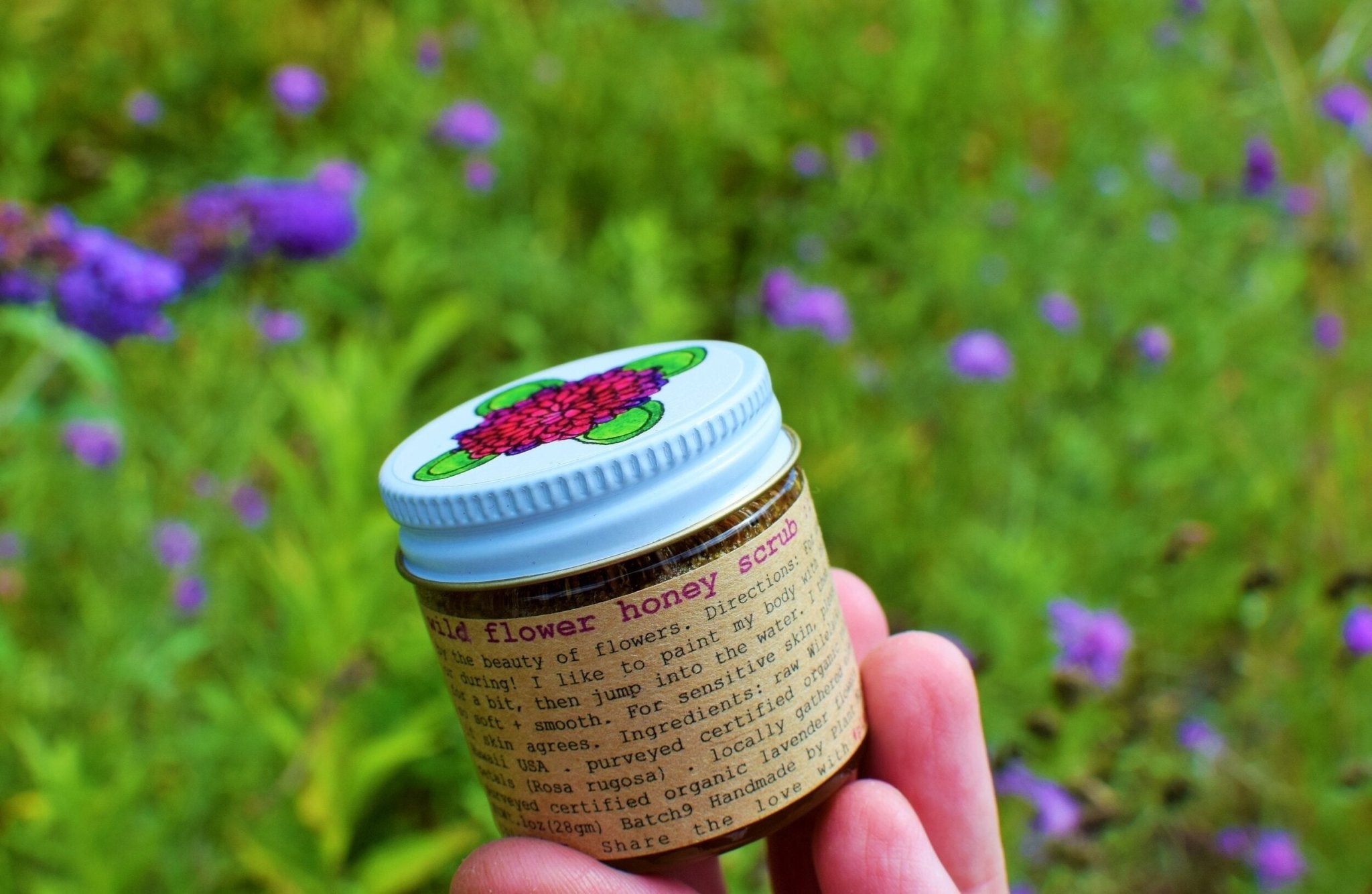 Wild Flower Honey Scrub La Vie Bien Wild Flower Honey Scrub