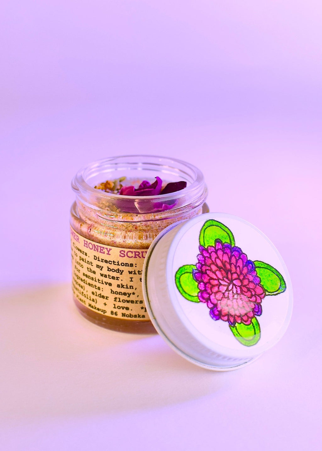 Wild Flower Honey Scrub La Vie Bien Wild Flower Honey Scrub