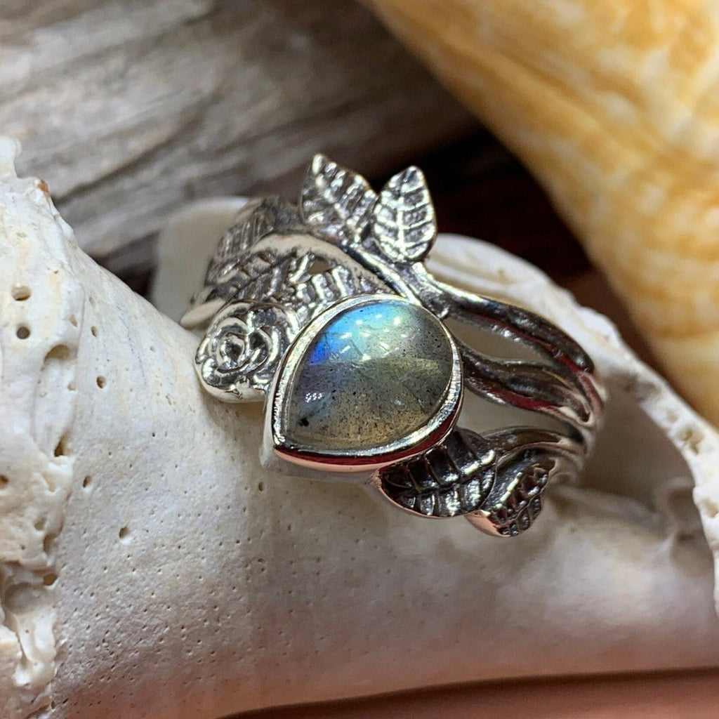 Wild Irish Rose Ring in Sterling Silver Ring La Vie Bien Wild Irish Rose Ring in Sterling Silver