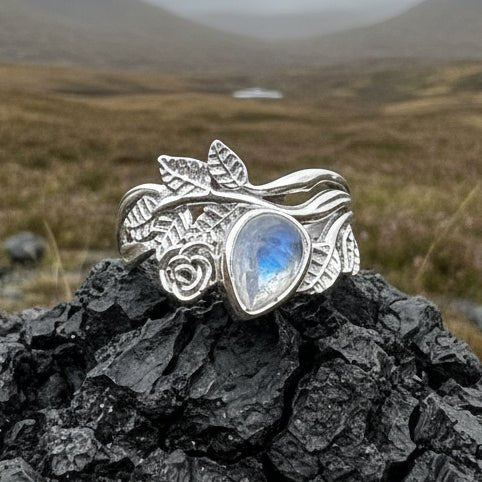 Wild Irish Rose Ring in Sterling Silver Ring La Vie Bien Wild Irish Rose Ring in Sterling Silver