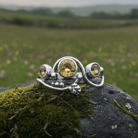 Wild Irish Rose Ring in Sterling Silver Ring La Vie Bien Wild Irish Rose Ring in Sterling Silver