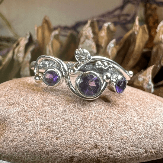 Wild Irish Rose Ring in Sterling Silver Ring La Vie Bien Wild Irish Rose Ring in Sterling Silver