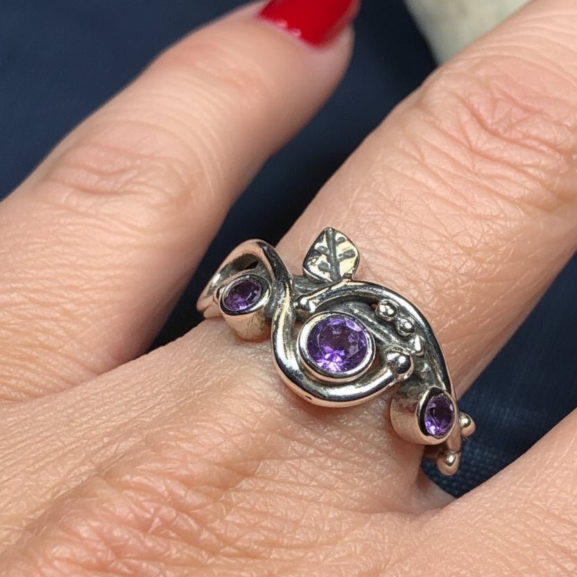 Wild Irish Rose Ring in Sterling Silver Ring La Vie Bien Wild Irish Rose Ring in Sterling Silver