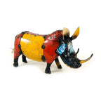 Wild Rhino - Recycled Metal La Vie Bien Wild Rhino - Recycled Metal