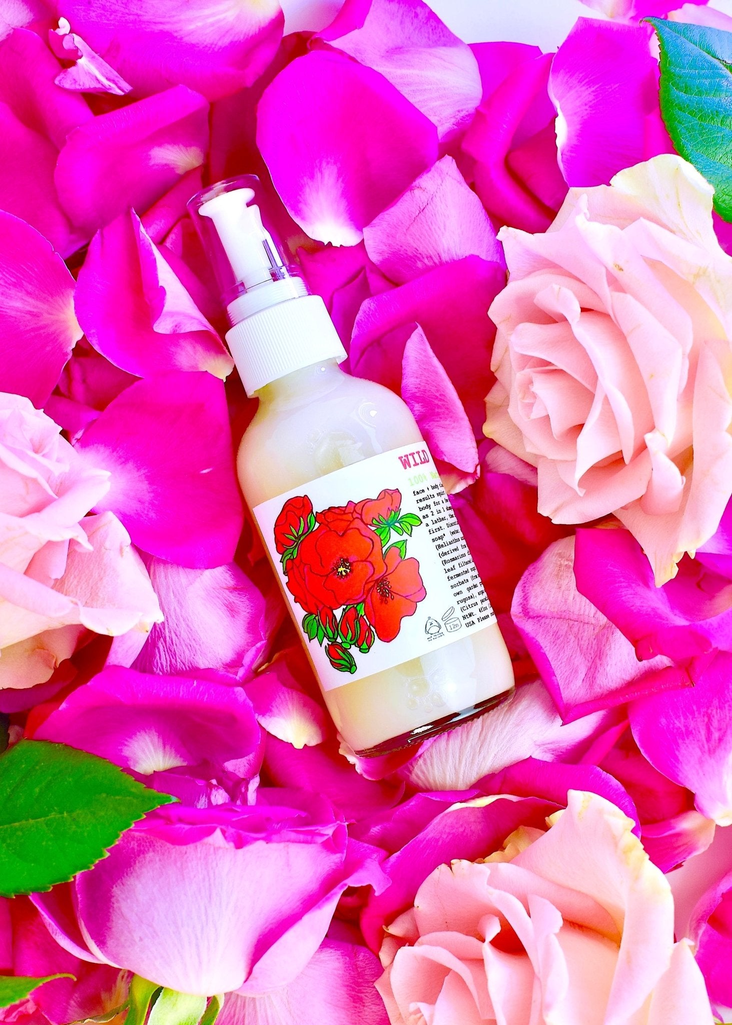Wild Rose Face Wash La Vie Bien Wild Rose Face Wash