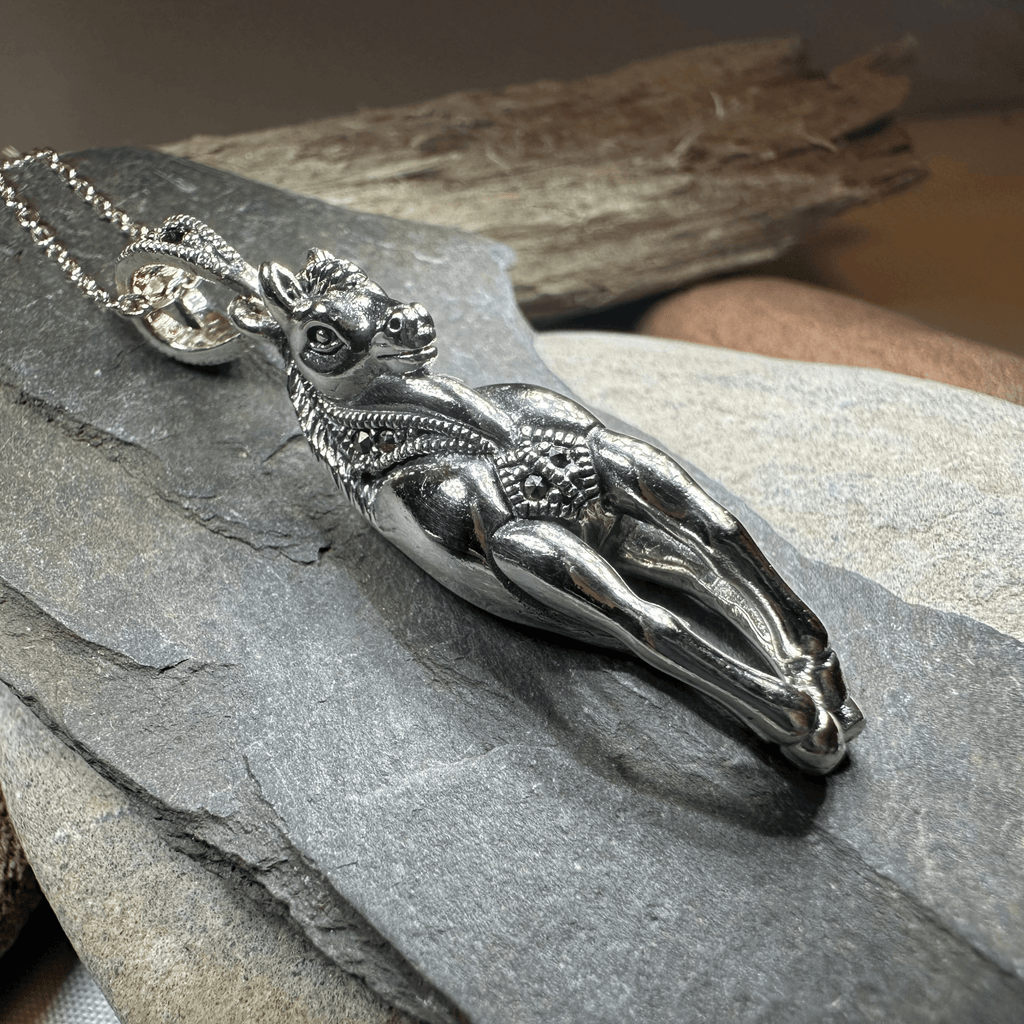 Wildfire Marcasite Horse Necklace Pendant La Vie Bien Wildfire Marcasite Horse Necklace