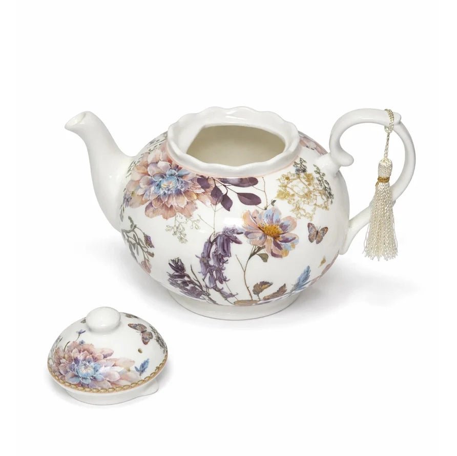 Wildflower Meadow Fine China Teapot Gifts La Vie Bien Wildflower Meadow Fine China Teapot