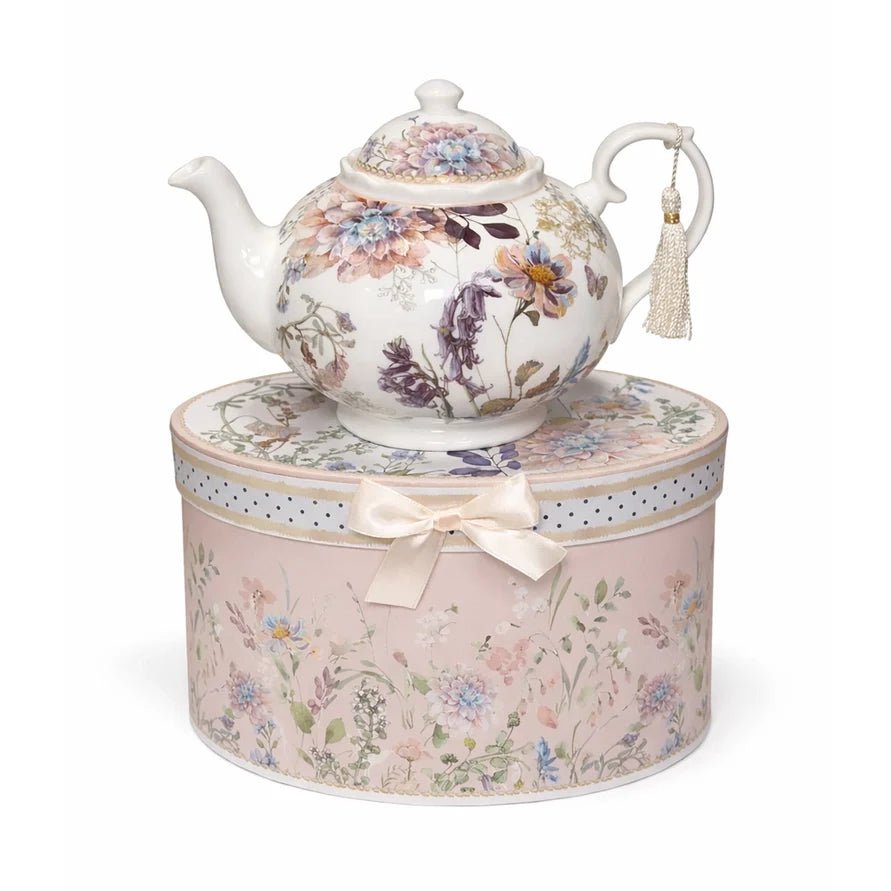 Wildflower Meadow Fine China Teapot Gifts La Vie Bien Wildflower Meadow Fine China Teapot