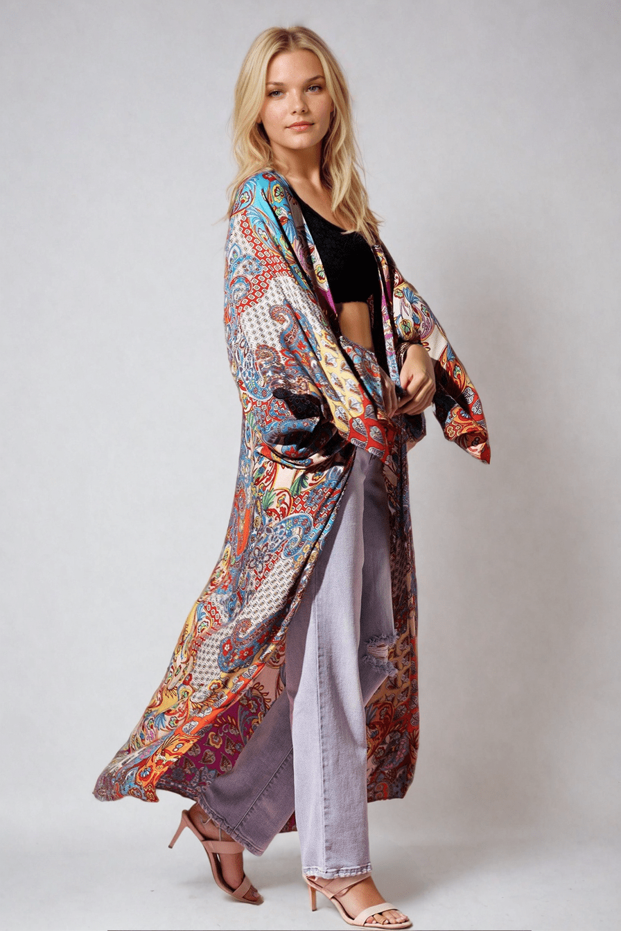Wildroot Ethereal Duster Kimono Clothing La Vie Bien Wildroot Ethereal Duster Kimono