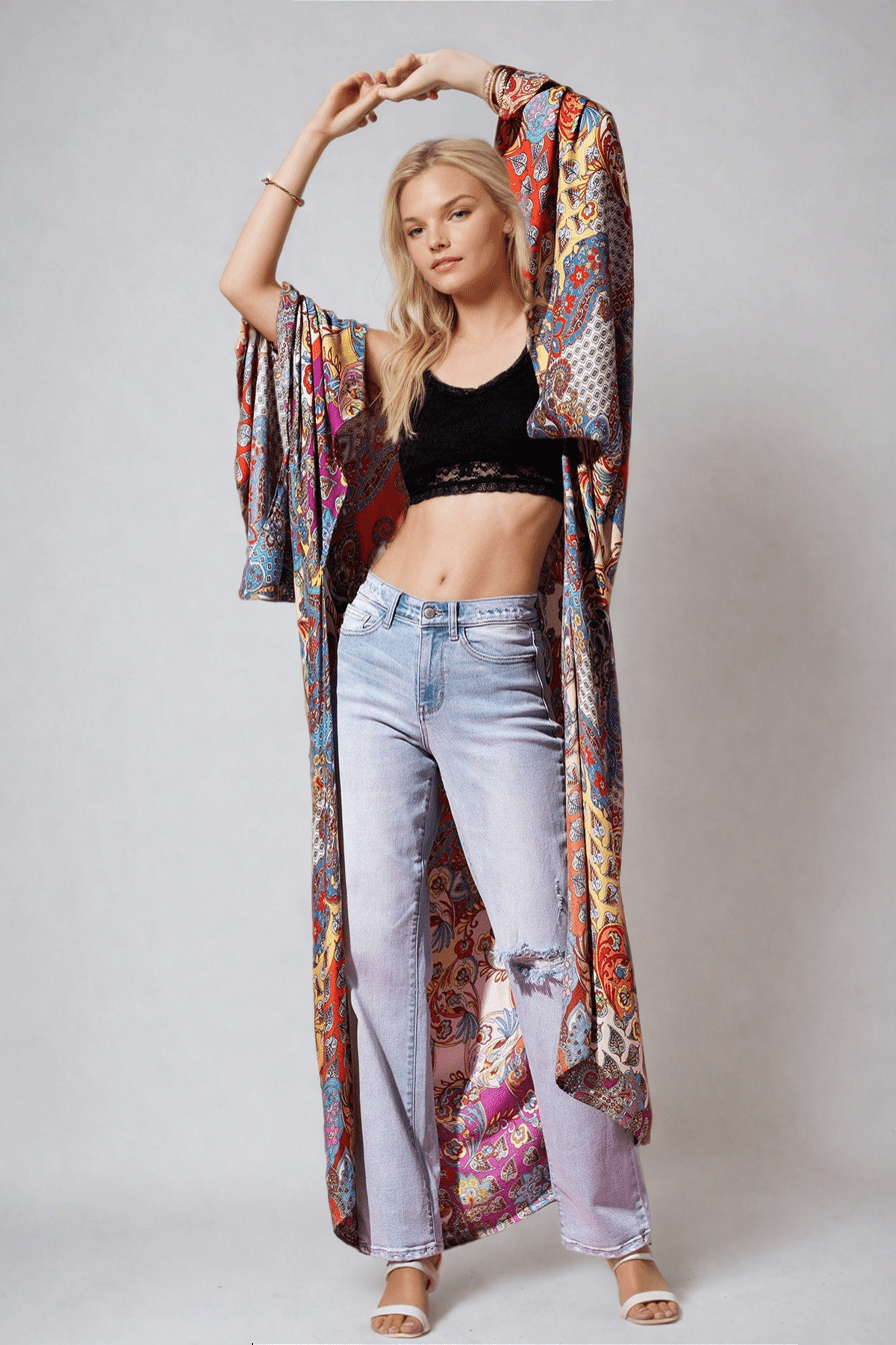 Wildroot Ethereal Duster Kimono Clothing La Vie Bien Wildroot Ethereal Duster Kimono