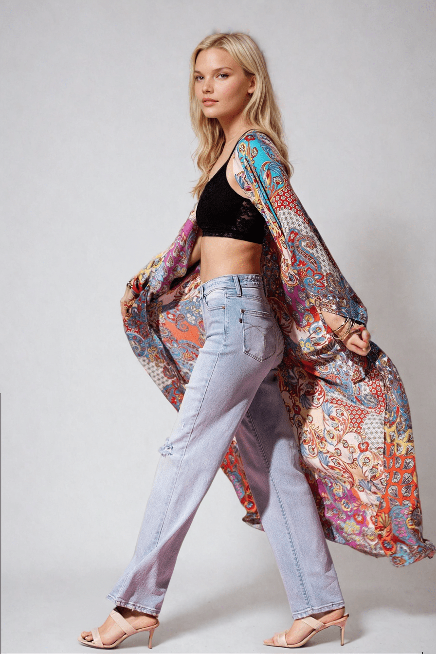 Wildroot Ethereal Duster Kimono Clothing La Vie Bien Wildroot Ethereal Duster Kimono