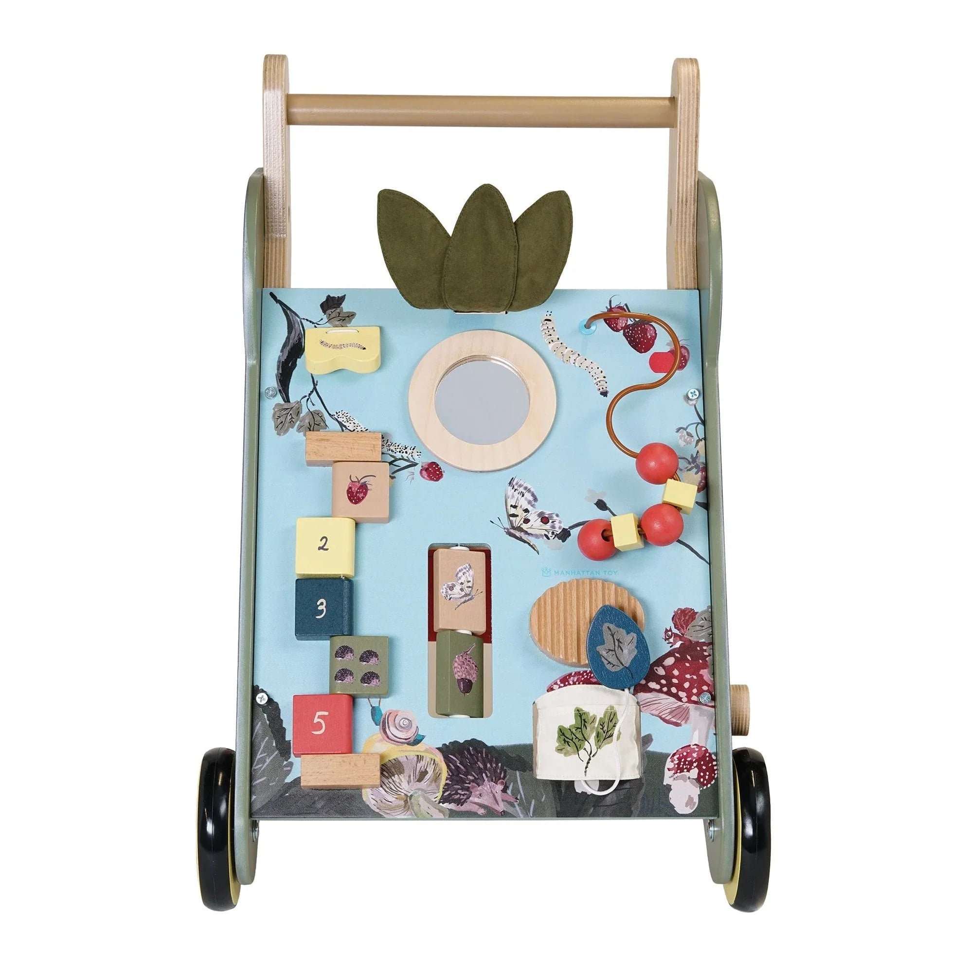 Wildwoods Owl Push - Cart Toys La Vie Bien Wildwoods Owl Push - Cart