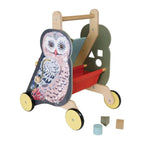 Wildwoods Owl Push - Cart Toys La Vie Bien Wildwoods Owl Push - Cart